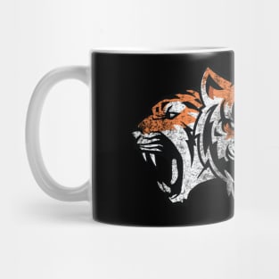 Fierce Tiger | Tiger Art | Tiger Mom | Team Tigers | Go Tigers Mug